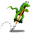 [Mozilla on a Pogostick]