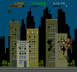 [Rampage screen]