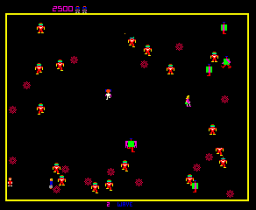 [Robotron screen]