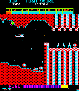 [Super Cobra screen]