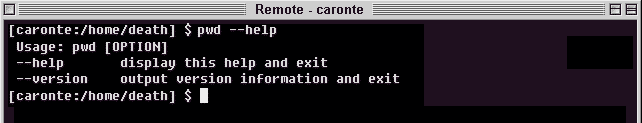 Opcion --help
