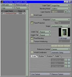 Set Image mapping to Fixed Front
