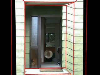 Bad angle - Looking at the back door!