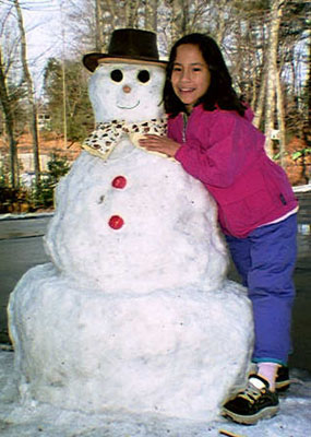Gaby and Snowy