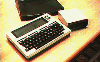 TRS-80 Model 100 w/3.5 floppy