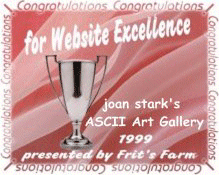 Frit's Farm Website Excellence Award