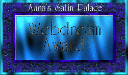 Satin's Place Webdream Award