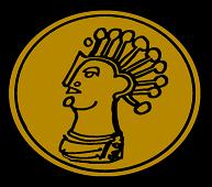 Image from a coin of Harthcanute, King of England, d. 1043