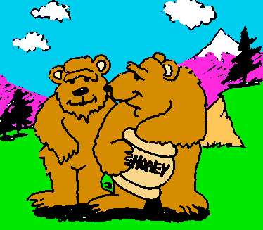 Bears love honey