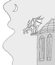 Illustration for the Gargoyle's Haiku.