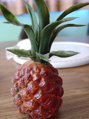Vintage Plastic Pineapple