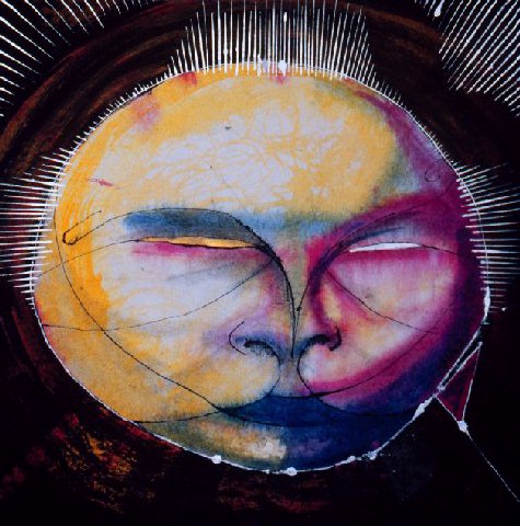 1983 ink and watercolour on paper