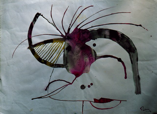 1985 ink on paper
