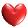 Animated beating heart