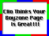 Clio's Boyzone Page award