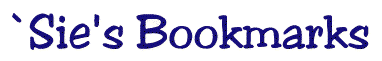 `Sie's Bookmarks