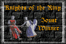 I won the Joust!