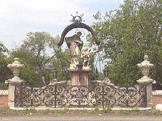 Die Statue des HL. Johannes von Nepomuk