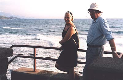 Julia and her grandfather