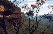 Blue Mountains outside Sydney