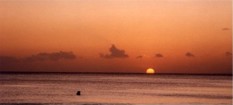 Sunset on Boracay Island