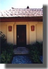 View towards Bungalow room entry