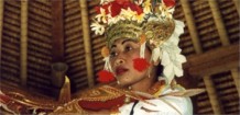 Balinese Dancer at 1994 'Music in Nature', Bali Balinese Dancer at 1994 'Music in Nature', Bali
