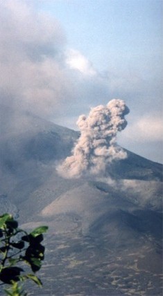 Eruption of Gunung Batur 1993
