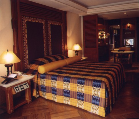 Mock-up of Palace guest Room at Nusa Dua Beach Hotel Upgrade, Bali