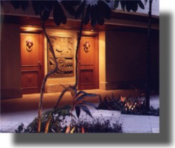 Typical guest room entry