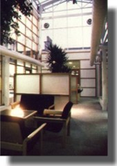 Atrium interior