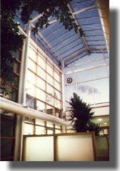 Atrium interior