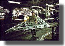 'light' weight aluminium roof panel