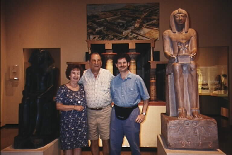 The Egyptian Family -- Mom's Dad was born in Egypt!