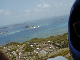 White Island with raceboats as tiny dots !