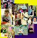 Collage of Cedar that can be found in his Senior Yearbook