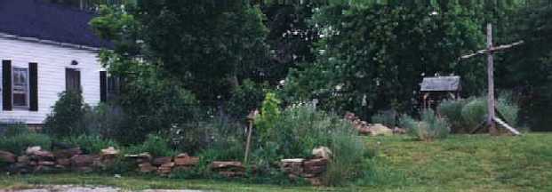 More of the front yard. Hey, look! It's part of the house!