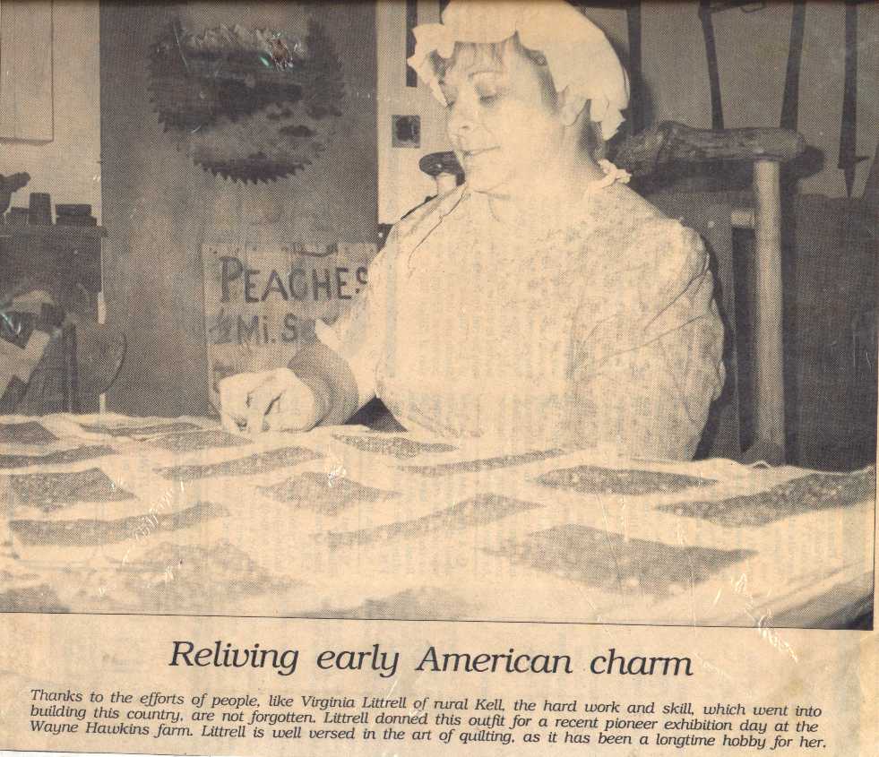 Mom hates it when her old clippings show up...