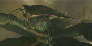 An alien creature (pretty ugly, uh?)