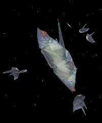 Ray with Remora drones