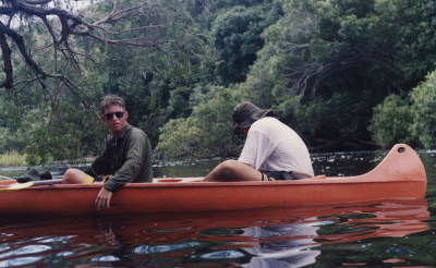 Friends Canoeing Photo.