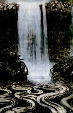 What a scenic stream of tentacles...