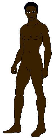 black man