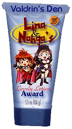 Lina & Nagha's Lovely Lotion Award