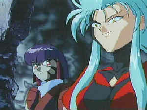 Aeka and Ryouko in battle armor