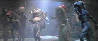 Lyn Me checking out the Rancor