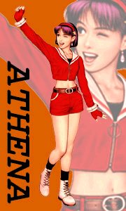 Athena, Ikimasu! -- Visual esportista de 99! (por que fizeram isso com o cabelo dela?) 