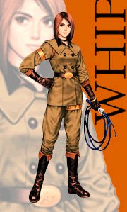 Whip, a misteriosa nova integrante do time Ikari.