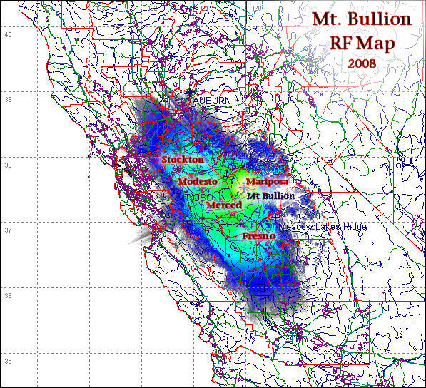 Fresno bear mountain amateur repeater