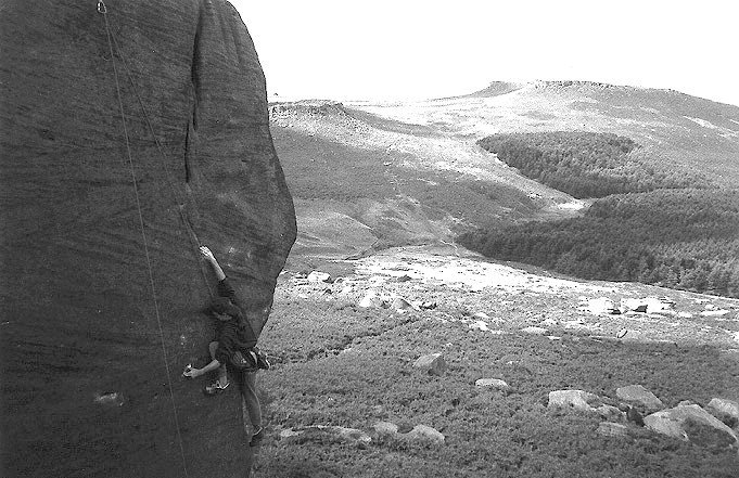  look at that composition! pity its a toprope shot 
